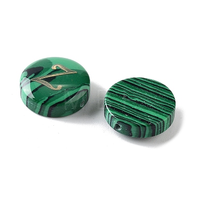 Synthetic Malachite Beads G-A238-01Z-1