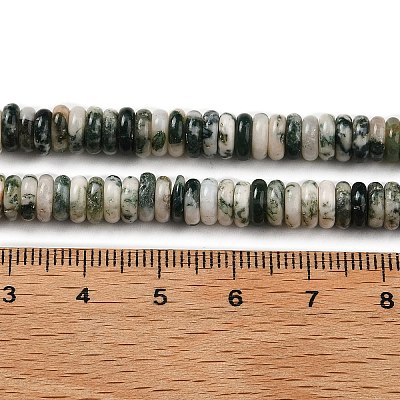 Natural Tree Agate Beads Strands G-NH0062-A02-01-1