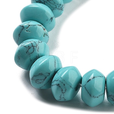 Synthetic Turquoise Beads Strands G-P559-A11-01-1