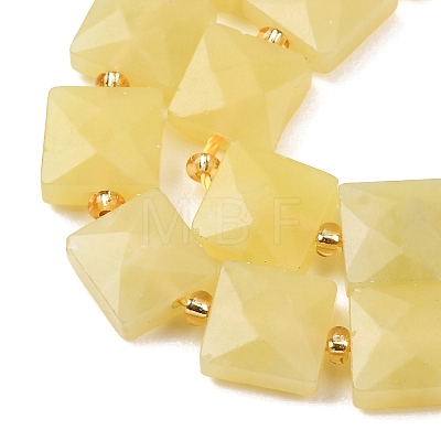 Natural Lemon Jade Beads Strands G-F839-A18-01-1