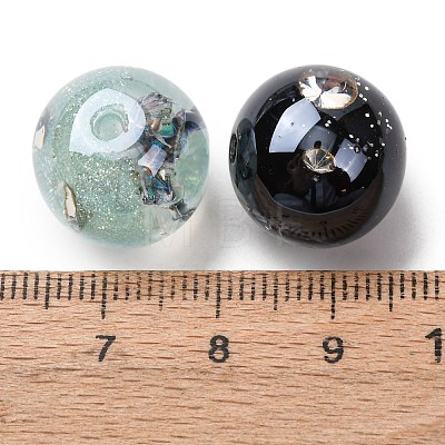 Luminous Transparent Resin Beads RESI-C073-04-1