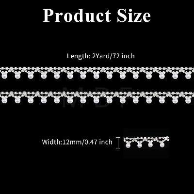 Globleland 2 Yards Iron Rhinestone Cup Chains FIND-GL0001-63-1