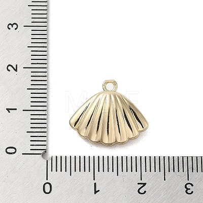 Brass Cubic Zirconia Pendents KK-M275-31G-1