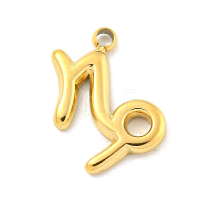 Real 18K Gold Plated PVD Vacuum Plating 304 Stainless Steel Pendants STAS-L278-002G-10-1