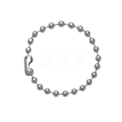 Trendy hip-hop Titanium Steel Ball Chains Bracelet Unisex Fashion Hand Accessory CQ1745-2-1