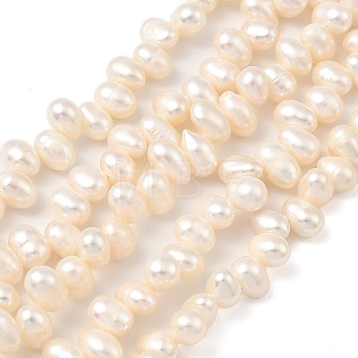 Natural Cultured Freshwater Pearl Beads Strands PEAR-I007-04C-03A-1