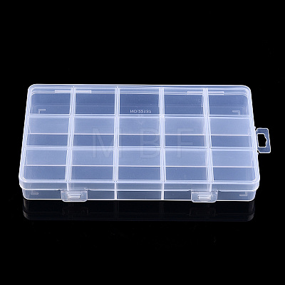 Rectangle Polypropylene(PP) Bead Storage Container CON-N011-047-1