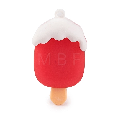 Ice Cream with Fruit PVC Plastic Pendants KY-S172-11D-1