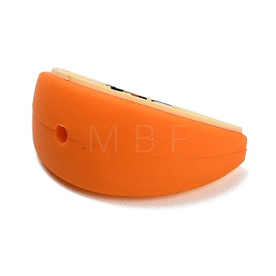 Fruit Theme Food Grade Eco-Friendly Silicone Beads SIL-I022-02D-1
