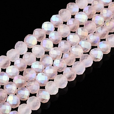 Transparent Glass Beads Strands EGLA-A044-T3mm-MB22-1