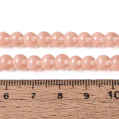 Acrylic Imitation Cat Eye Beads Strands OACR-Q197-01A-15-1
