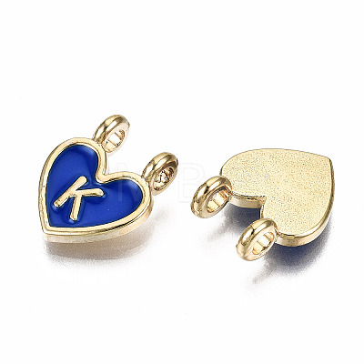 Alloy Enamel Charms ENAM-T012-02K-RS-1