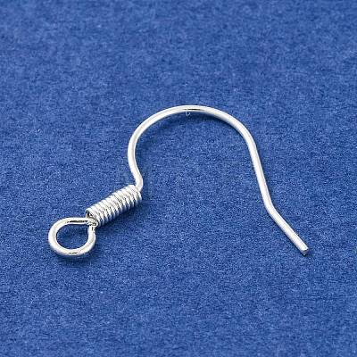 Brass Earring Hooks KK-Q363-S-NF-1