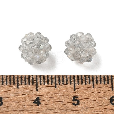 Natural Labradorite Woven Beads GG-CBA2E9C-F21-01-1
