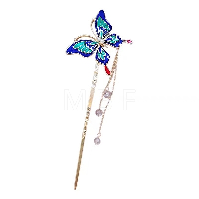 Alloy Enamel Hair Sticks PW-WG20273-03-1