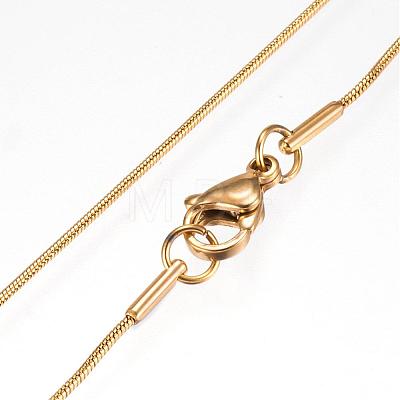 304 Stainless Steel Necklaces NJEW-D281-01-1