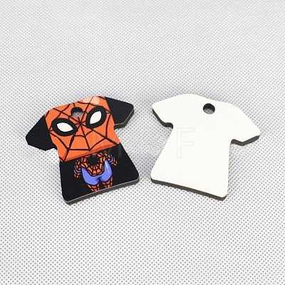 Sublimation Double-Sided Blank MDF Keychains ZXFQ-PW0001-043-1