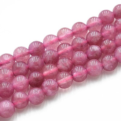 Natural Quartz Beads Strands G-N355-6mm-70-1