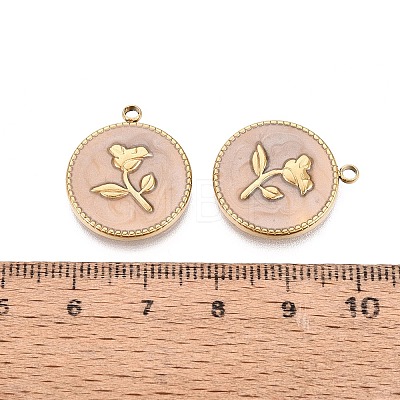 304 Stainless Steel Pendants STAS-I371-17G-03-1