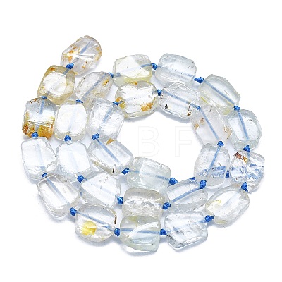 Natural Topaz Beads Strands G-K245-L02-01-1