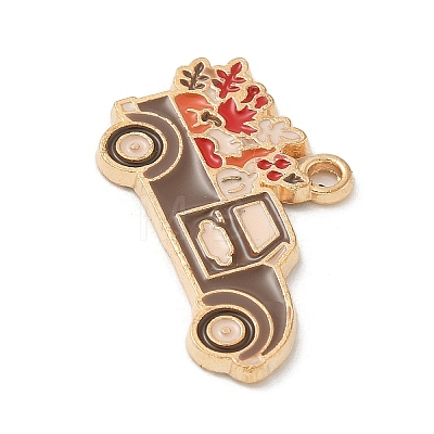 Thanksgiving Day Alloy Pendants ENAM-R007-01G-12-1