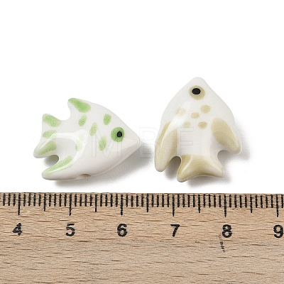 Handmade Porcelain Ceramic Beads PORC-Z003-04A-1