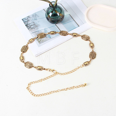 Alloy Ethnic-style Link Chain Belts for Women FS-WGF27B2-02-1