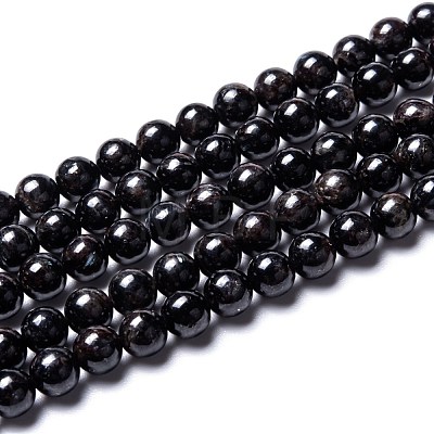 Natural Llanite Beads Strands X-G-M375-01A-1