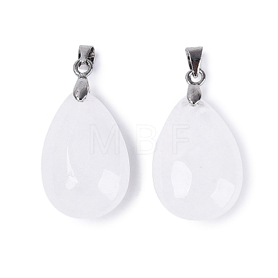 Natural Quartz Crystal Pendants G-N362-03P-14-1