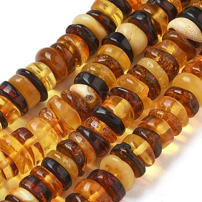 Natural Amber Beads Strands G-K387-C01-01-1