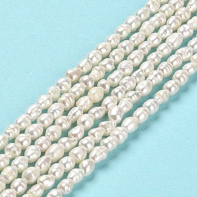 Natural Cultured Freshwater Pearl Beads Strands PEAR-E016-144-1