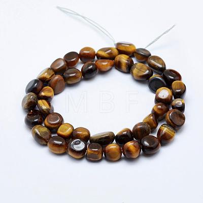 Natural Tiger Eye Beads Strands G-K203-28A-1