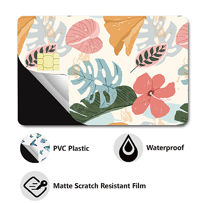 PVC Plastic Waterproof Card Stickers DIY-WH0432-072-1