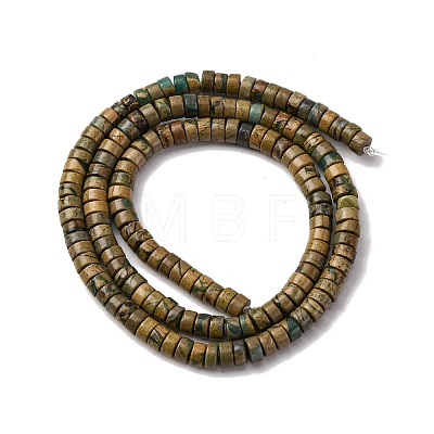 Natural Verdite Stone Beads Strands G-L624-I11-2x4mm-1
