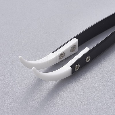 Stainless Steel Beading Tweezers TOOL-F006-05A-1