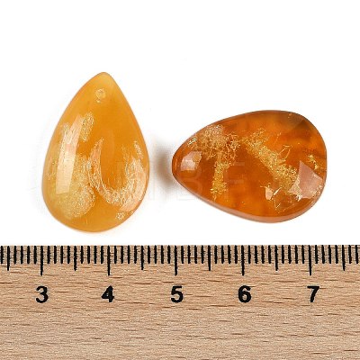 Natural Amber Pendants G-H063-01-1