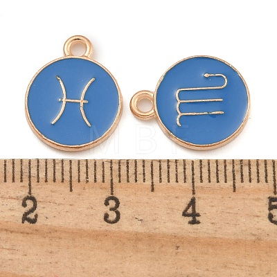 Alloy Enamel Pendants ENAM-XCP0001-45A-01-1