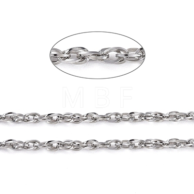 3.28 Feet 304 Stainless Steel Rope Chains X-CHS-F003-05P-A-1