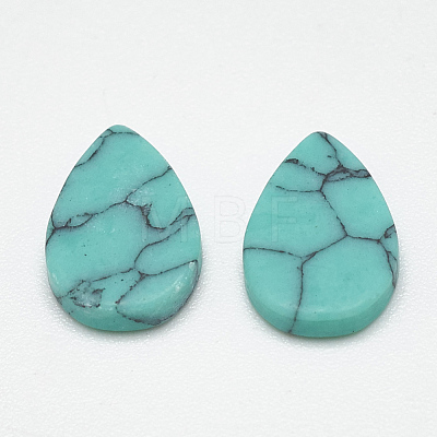 Synthetic Turquoise Cabochons TURQ-S290-31A-02-1