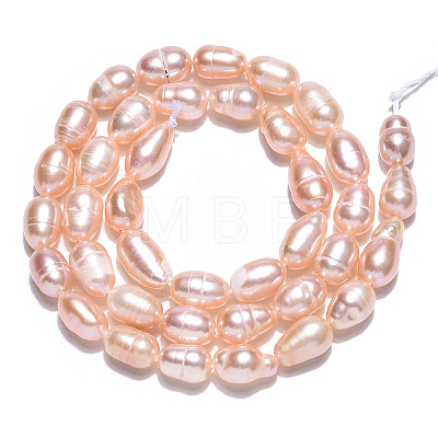 Natural Cultured Freshwater Pearl Beads Strands PEAR-N012-05Q-1