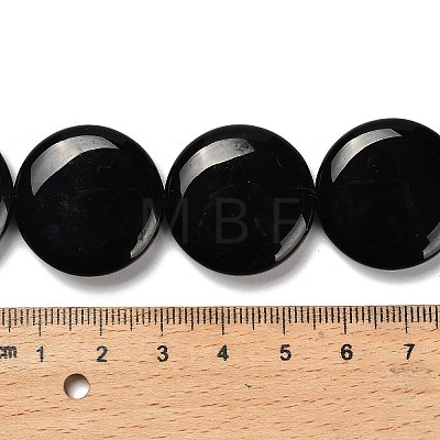 Natural Obsidian Beads Strands G-P562-D01-03-1