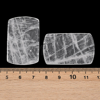 Natural Quartz Crystal Pendants G-K354-14A-1