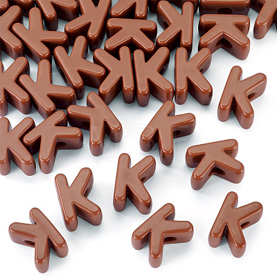 Opaque Acrylic European Beads LS-OACR-TAC0019-006K-1
