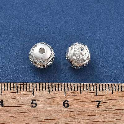 Alloy Hollow Beads PALLOY-P238-09S-RS-1