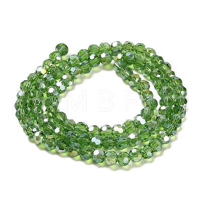 Transparent Glass Beads EGLA-A035-T4mm-B11-1