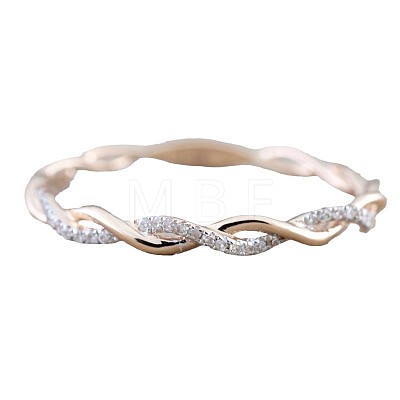 Alloy and Crystal Rhinestone Finger Rings FS-WGF6D8C-12-1