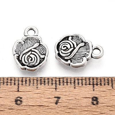 Tibetan Style Alloy Pendants TIBE-N015-03AS-1