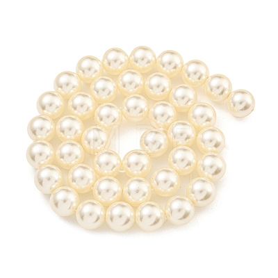 Glass Pearl Beads Strands X-HY-G002-01E-02-1