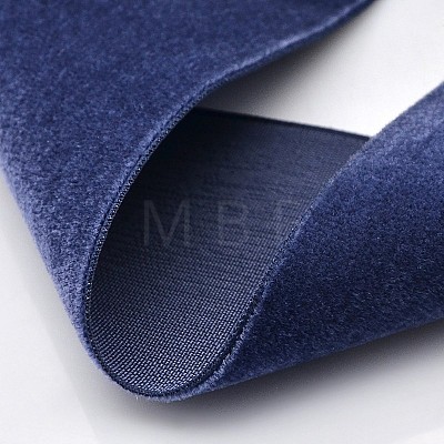 Polyester Velvet Ribbon for Gift Packing and Festival Decoration SRIB-M001-38mm-370-1