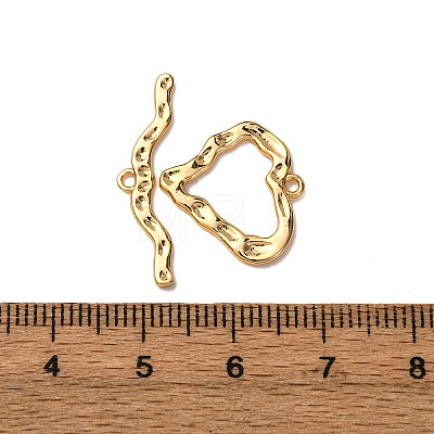 Brass Toggle Clasps KK-Z121-20G-1